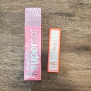 Toyfactory Superset Setting Spray and Item Air Hug Concealer